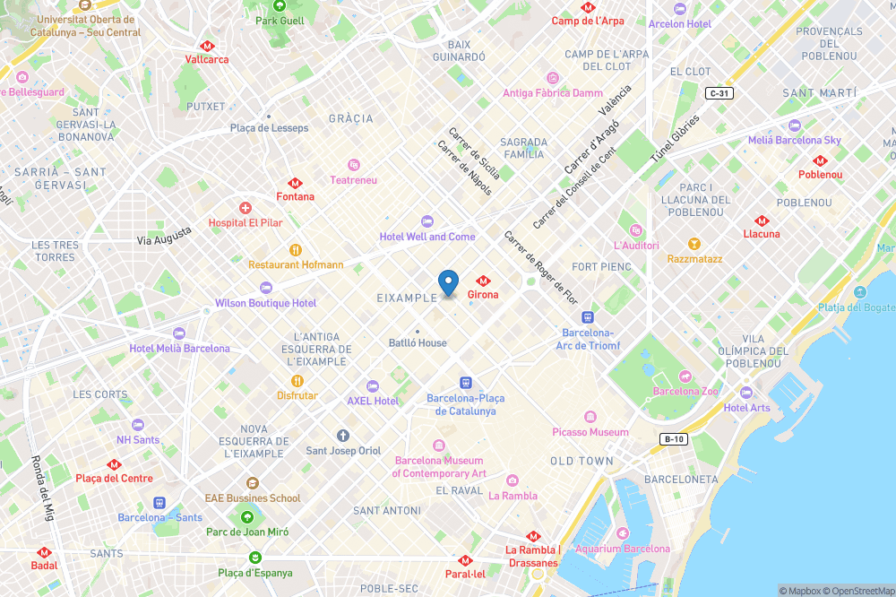 Expanish Barcelona - Open Street Map