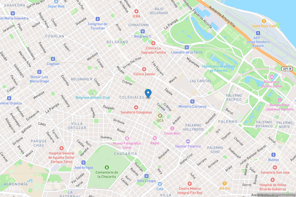 Expanish Buenos Aires - Open Street Map